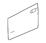 Driver Side Front Door Outer Panel - GM (13286647) - view 5