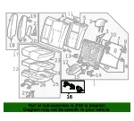 Seat Hinge - GM (13350171) - view 7