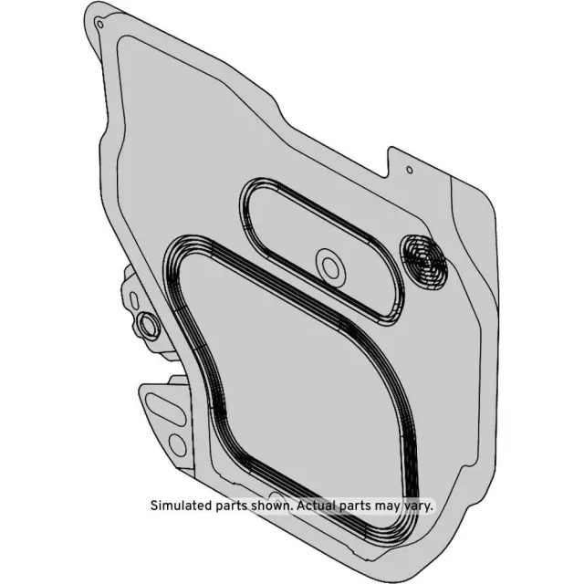Water Deflector - Passenger Side (RH) - GM (13453874) - view 4