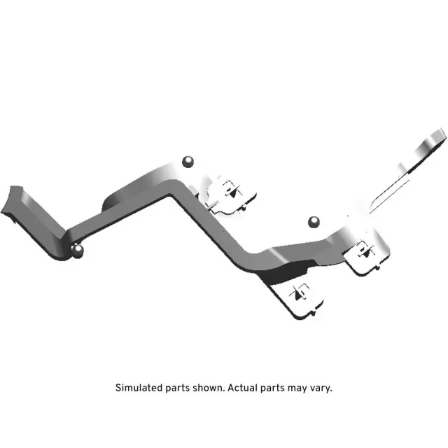 Driver Side Quarter Upper Panel Baffle - GM (13487402) - view 2