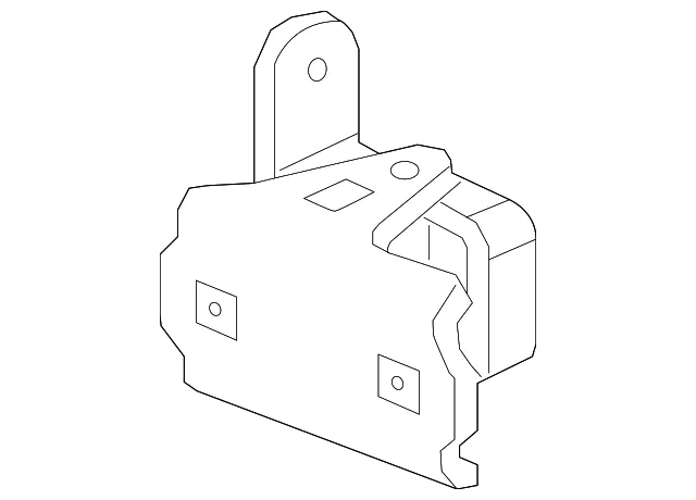 Front Door Hinge - GM (13501711) - view 3