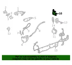 Front Side Door Hinge - GM (13501712) - view 9