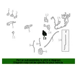Lower Hinge - Driver's Side (LH) - GM (13505399) - view 12