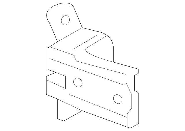 Lower Hinge - Driver's Side (LH) - GM (13505399) - view 4
