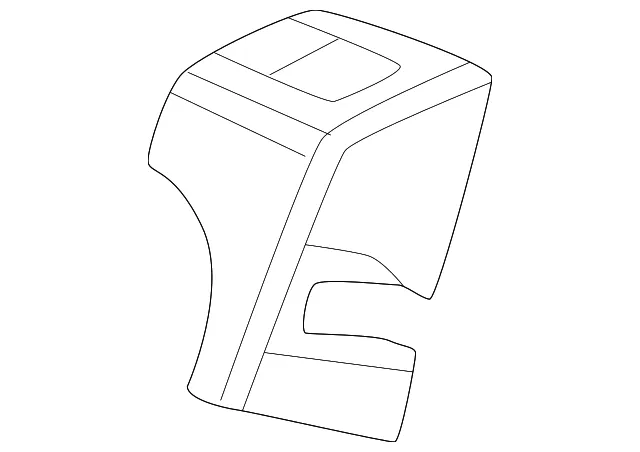 Latch Cover - GM (13539092) - view 2