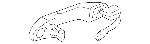 Handle, Outside - GM (13558921) - view 6