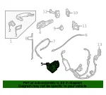Door Latch Assembly - GM (13560690) - view 9