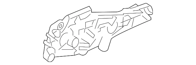 Handle Base - GM (13566476) - view 2