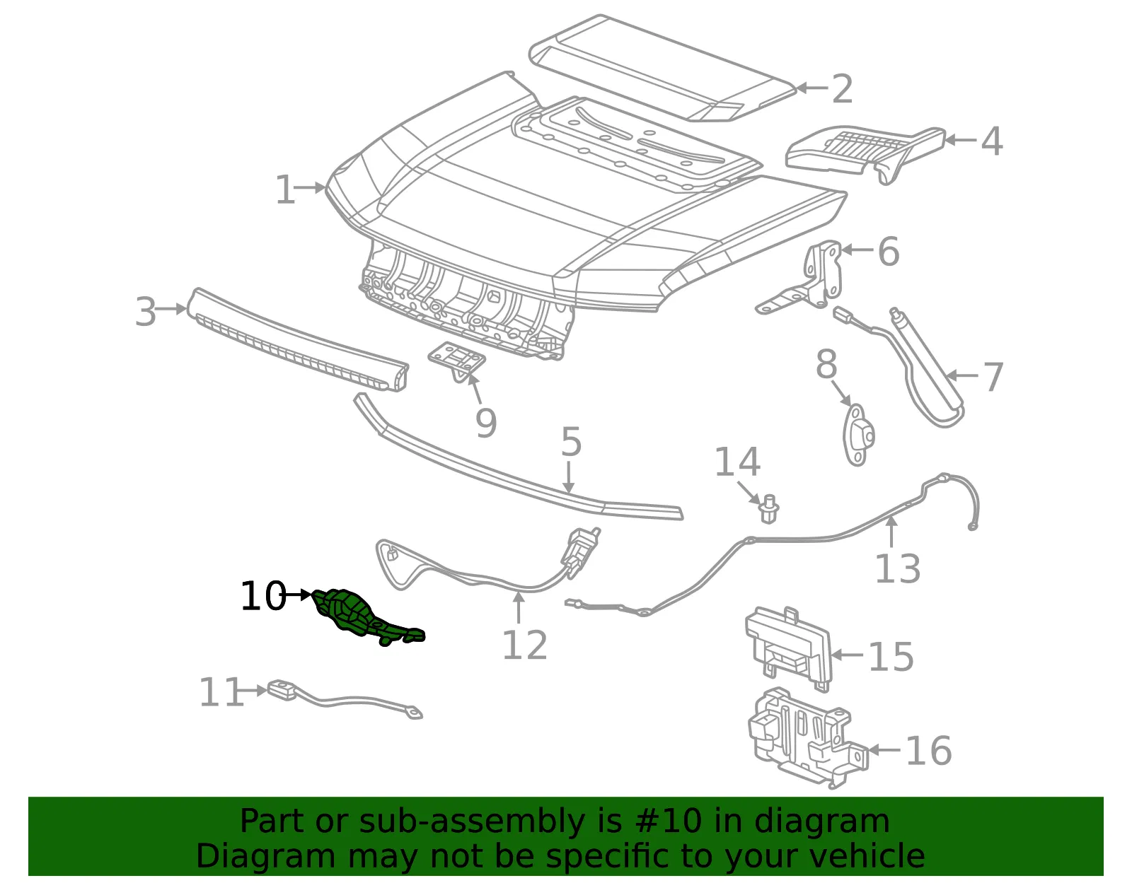Latch - GM (13567195) - view 4