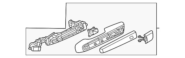 Handle, Outside - GM (13569086) - view 5