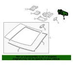 Inside Rearview Mirror - GM (13580909) - view 15