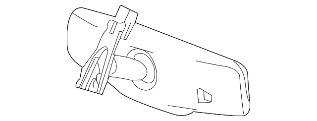 Inside Rearview Mirror - GM (13580909) - view 6
