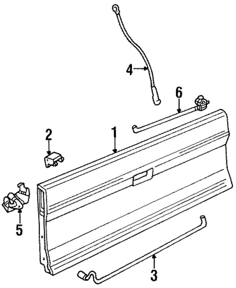 Hinge Assembly Pubx E/Gate Pubx - GM (14027161)