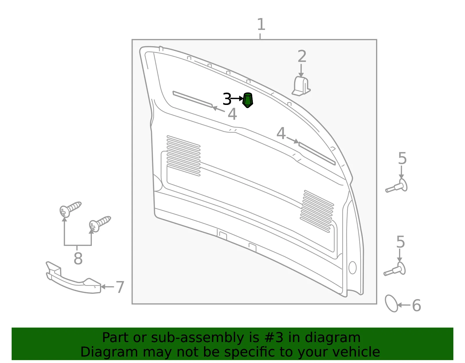 Multi-Purpose Bumper - GM (15029828) - view 4
