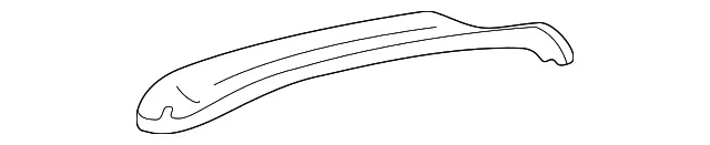 Molding Assembly Front S/D Opg Fr - GM (15033248)