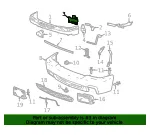 Bumper Support - GM (15059655) - view 12
