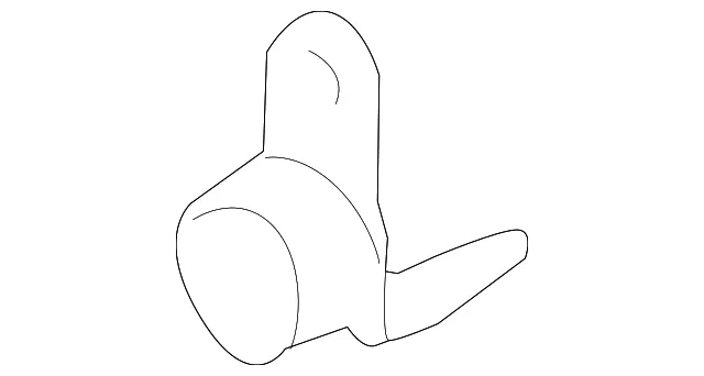 Tailgate Hinge - GM (15080226) - view 2