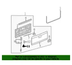 Tailgate Hinge - GM (15080226) - view 6
