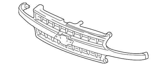 Front Grille - GM (15088290) - view 2