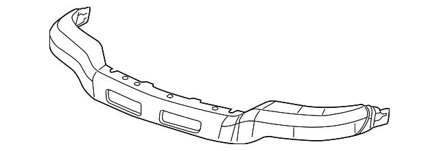 Bumper - GM (15098990) - view 3