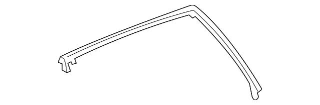 Weatherstrip Assembly Rear S/D Up - GM (15139465)
