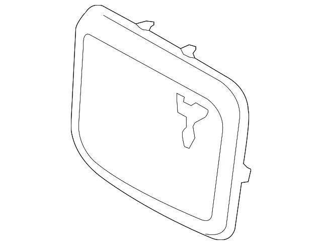 Upper Grille - Driver's Side (LH) - GM (15142120) - view 3