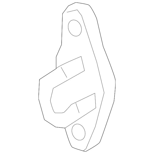 Tailgate Hinge - GM (15192282) - view 3
