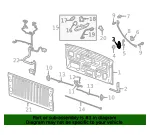 Tailgate Hinge - GM (15192282) - view 9