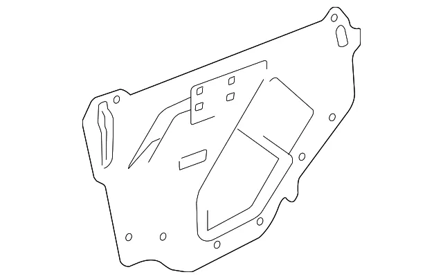Deflector Assembly Front S/D Wat - GM (15218753)