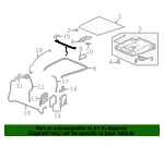 Upper Molding - GM (15228403) - view 4