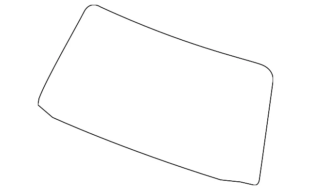 Windshield - GM (15298546) - view 2