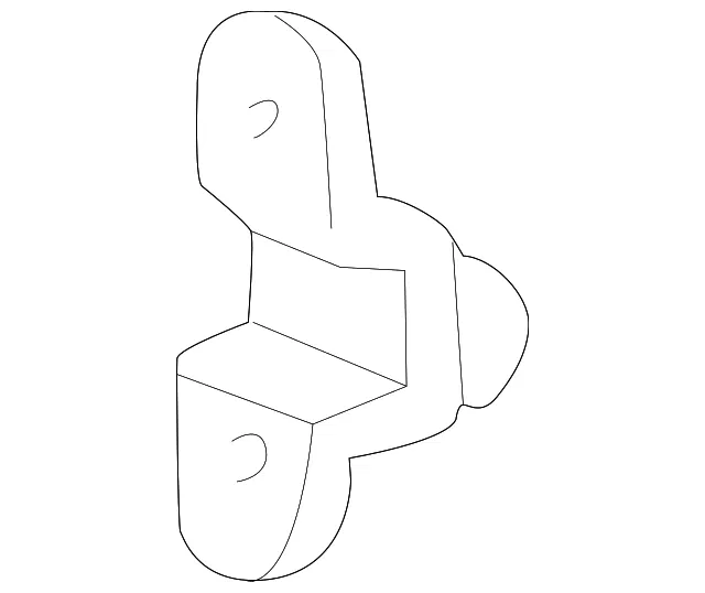 Driver Side Outer Tailgate Hinge - ACDelco (15521579) - view 2