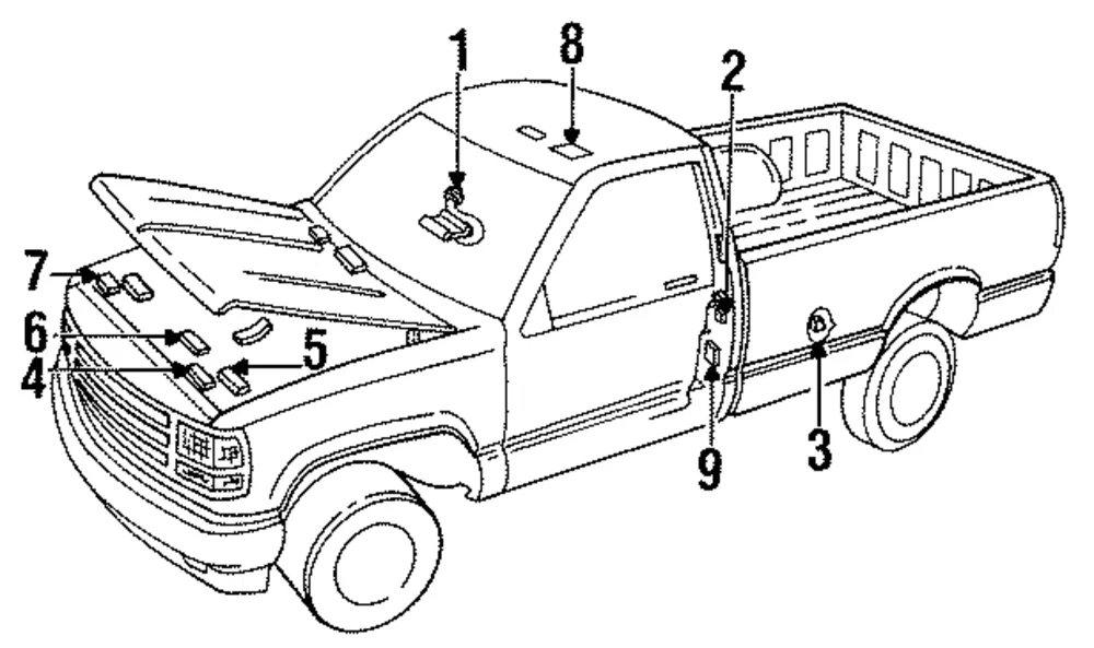 Engine Start Procedure Label - GM (15547774)