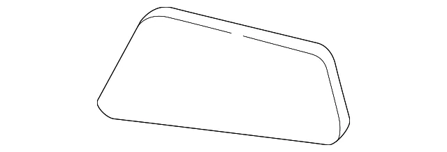 Glass Assembly Mirror Lh - GM (15637069)