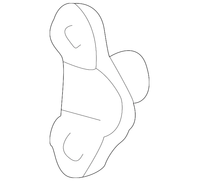 Driver Side Outer Tailgate Hinge - GM (15660003) - view 3