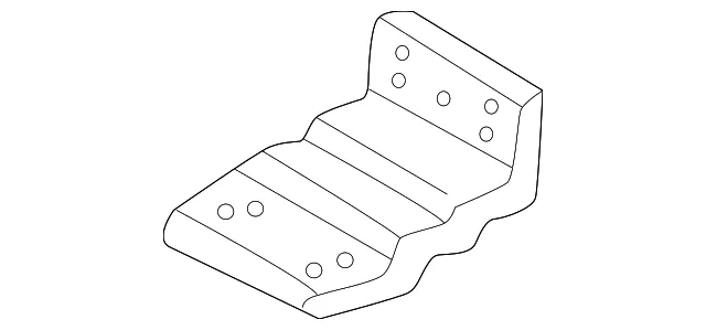 HINGE F FLR CNSL DR - GM (15683366)