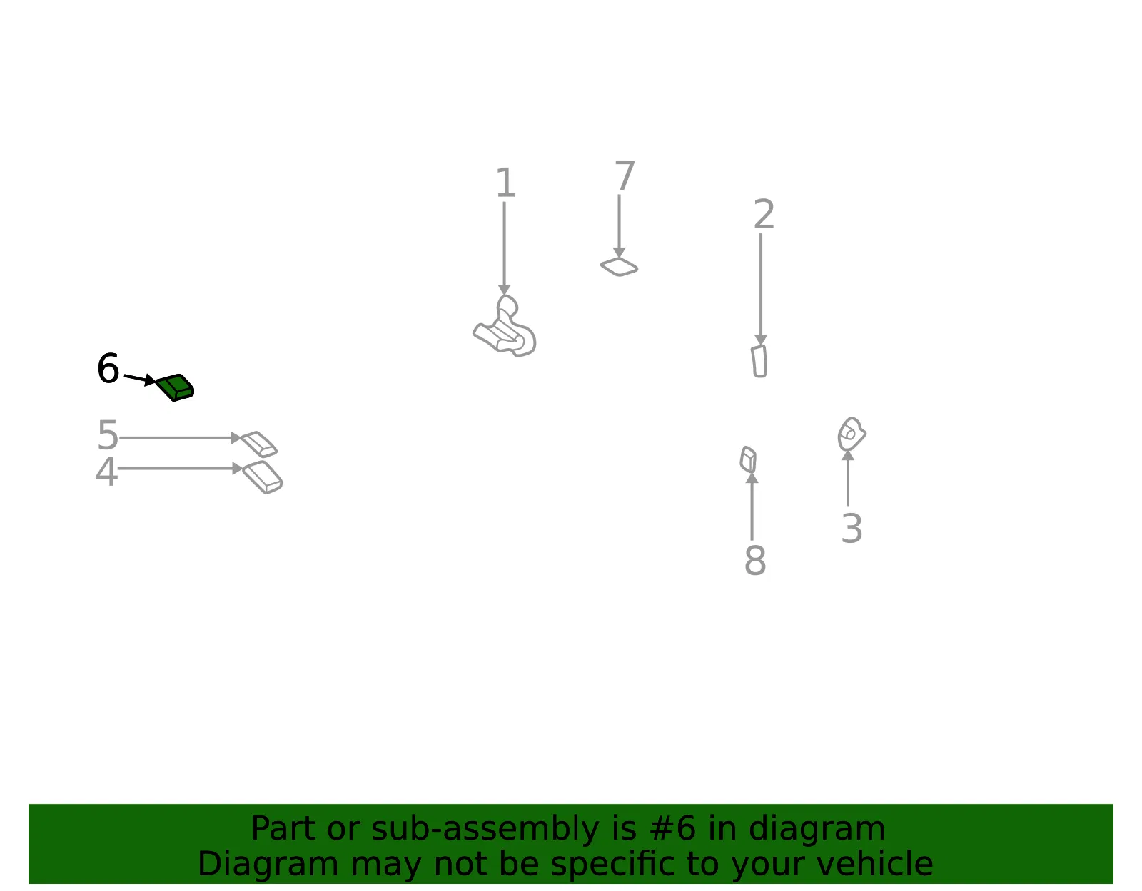 Engine Start Procedure Label - GM (15724166) - view 2