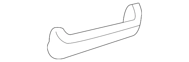 Deflector I/P Drvr Knee Bo - GM (15728029)