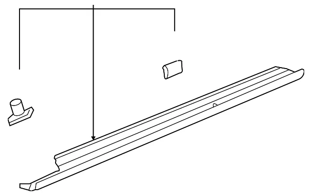 MOLDING - GM (15775457)