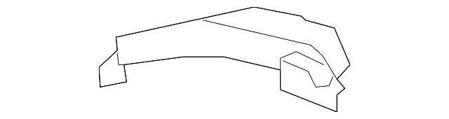Rear Driver Side Bumper Step Pad Insert - GM (15822921) - view 3