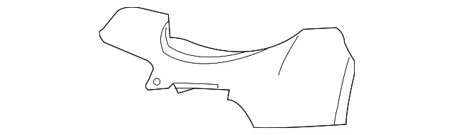 Bracket Front Bumper Fascia Sup - GM (15823958)