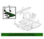 Molding Assembly Windshield Garn *Gray - GM (15827882) - view 4
