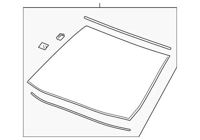 Windshield - GM (15829862) - view 2