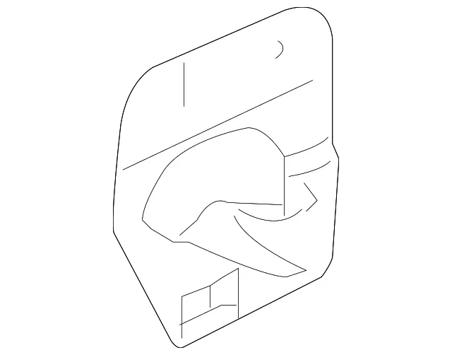 Handle Assembly Rear S/D I/S *Dk - GM (15860523)