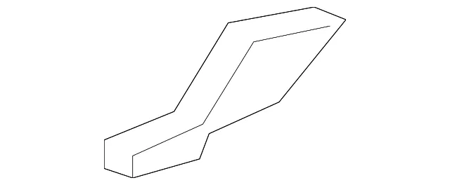 Seal Hood Rear Outer - GM (15864414)
