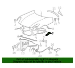 Seal Hood Rear Outer - GM (15864414) - view 4