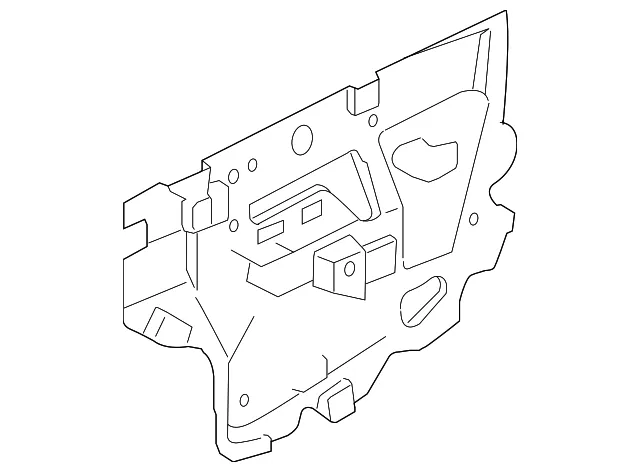 Deflector Front S/D Wat - GM (15869573)