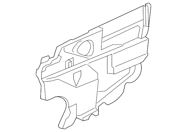 Deflector Front S/D Wat - GM (15870686)