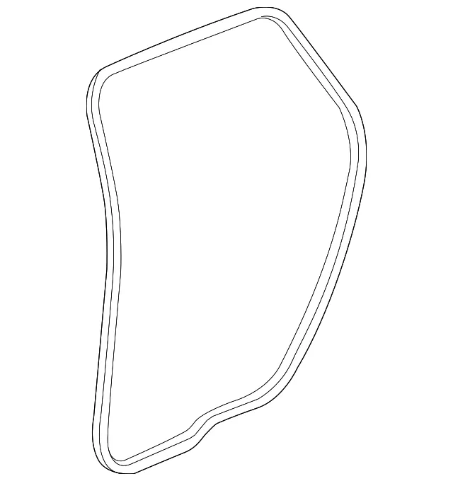 Weatherstrip Assembly Rear S/D *T - GM (15878964)