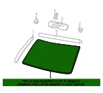 Windshield - GM (15892616) - view 6